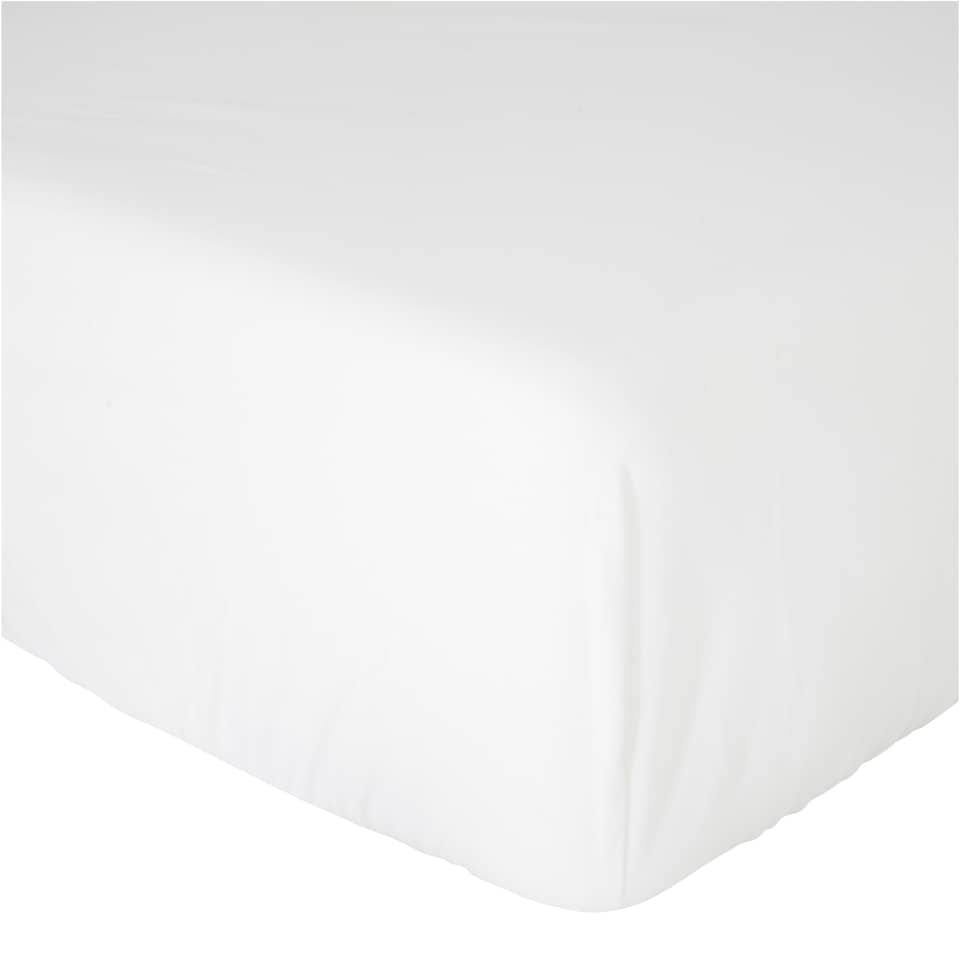 image 1 of Tesco 2 Fitted Cotton Jersey Sheets Cot Bed