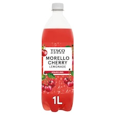 Tesco Sparkling Morello Cherry Lemonade 1L