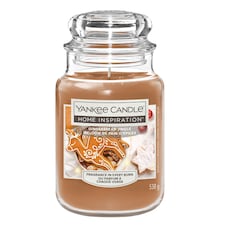 Yankee Candle HI Gingerbread Jingle Large Jar 538g 