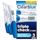 image 1 of Clearblue Triple Check & Date Pregnancy Test Combo Pack with 3 Tests