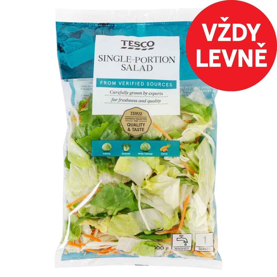 Tesco Jednoporcový salát 100g