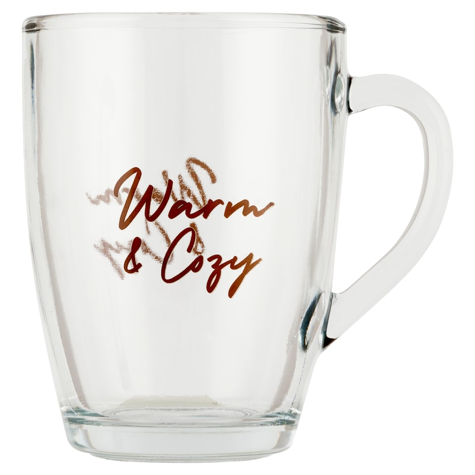 Warm & Cozy feliratos pohár 375 ml