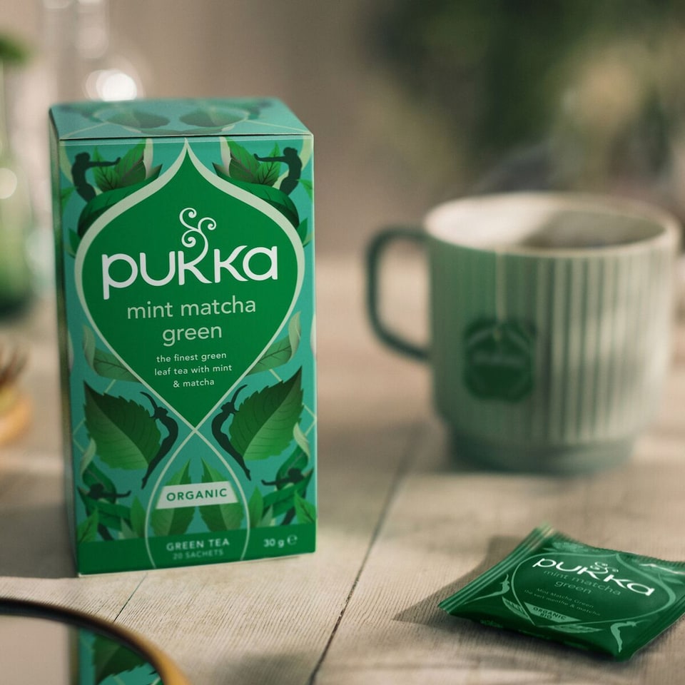 image 1 of Pukka Organic Mint Matcha 20 Tea Bags 30G