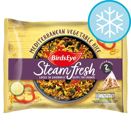 Birds Eye 2 Mediterranean Vegetable Rice 380G Tesco Groceries