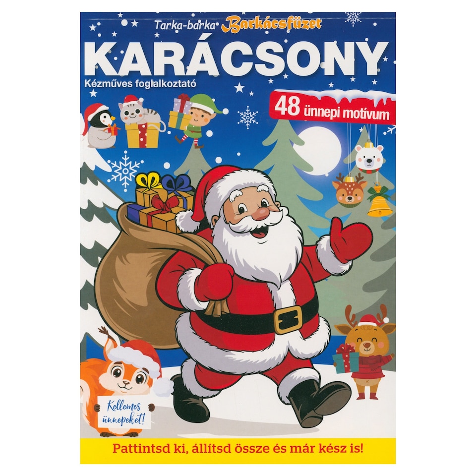 Tarka-barka barkácsfüzet