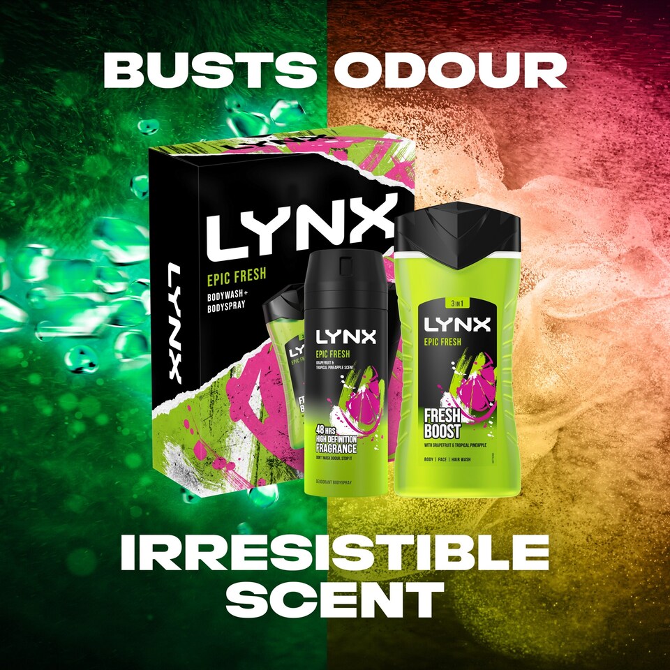 image 1 of Lynx Epic Fresh Duo Gift Set