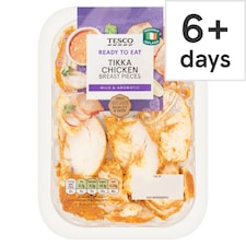 Tesco Tikka Chicken Breast Pieces 120G