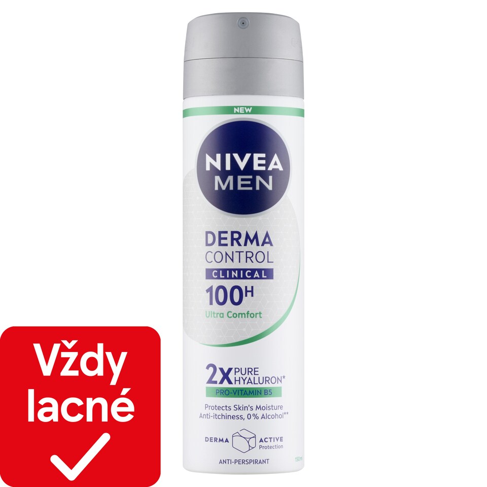 obrázok 1 z Nivea Men Sprej AP Derma Clinical Comfort 150 ml