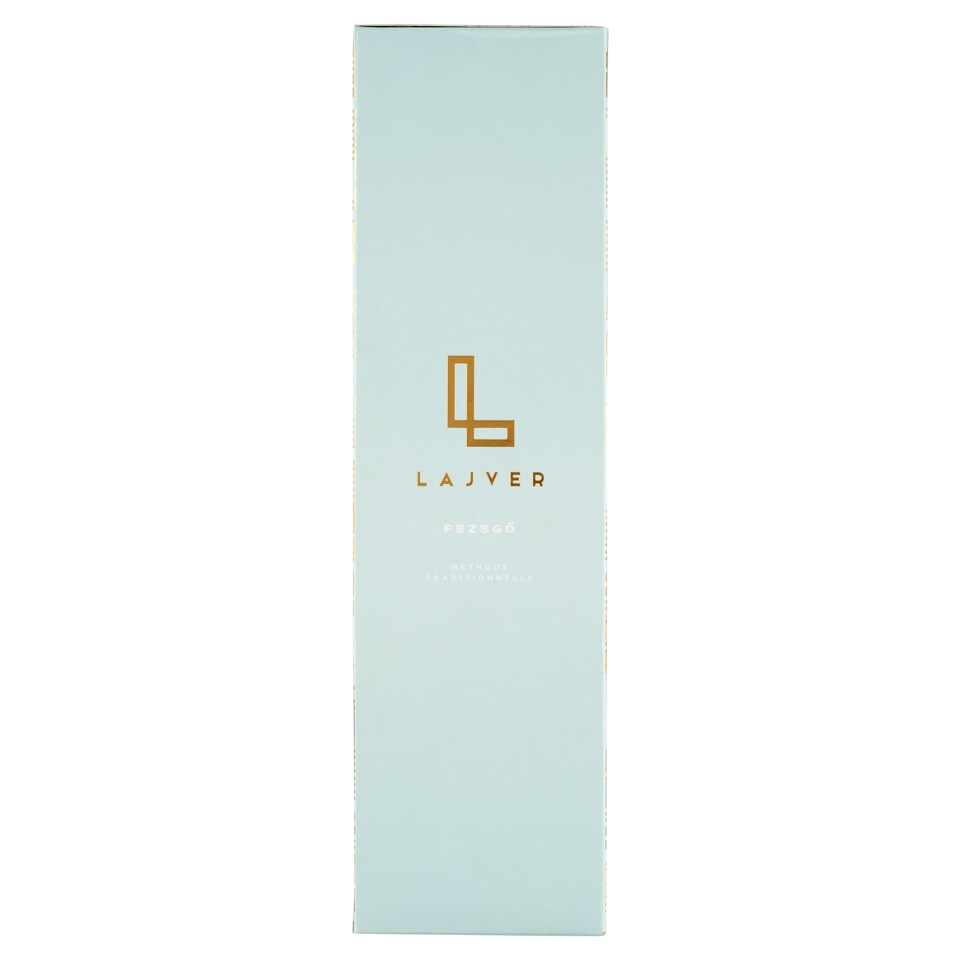 Lajver Blanc de Blancs Pannon Brut fehér pezsgő díszdobozban 12% 750 ml