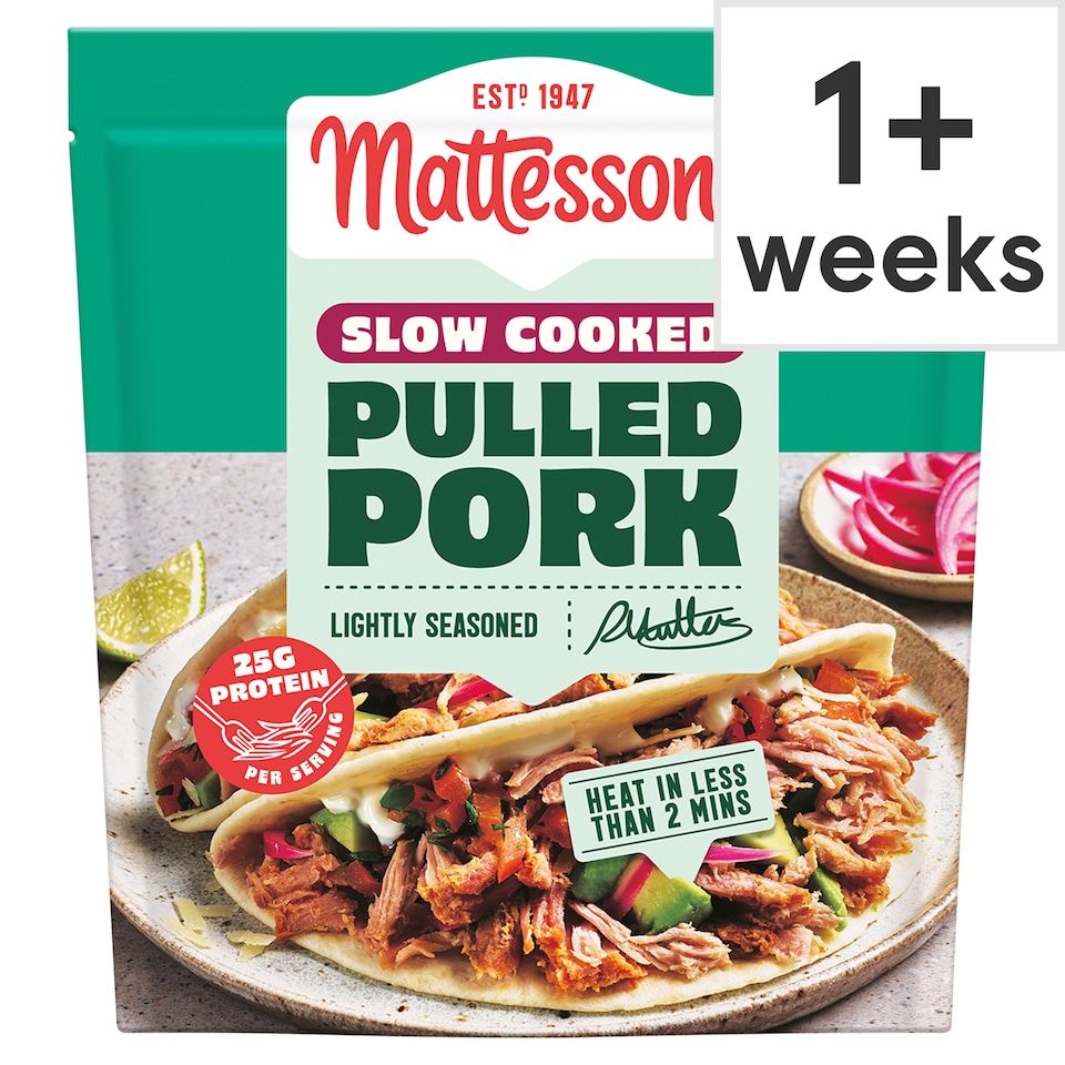 Mattessons Slow Cooked Pulled Pork 200g