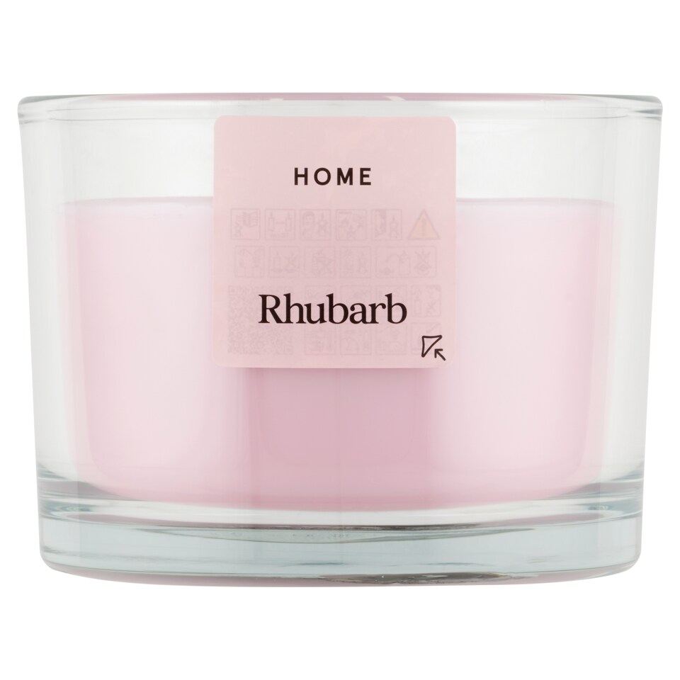 Tesco Home Rhubarb Scented Candle