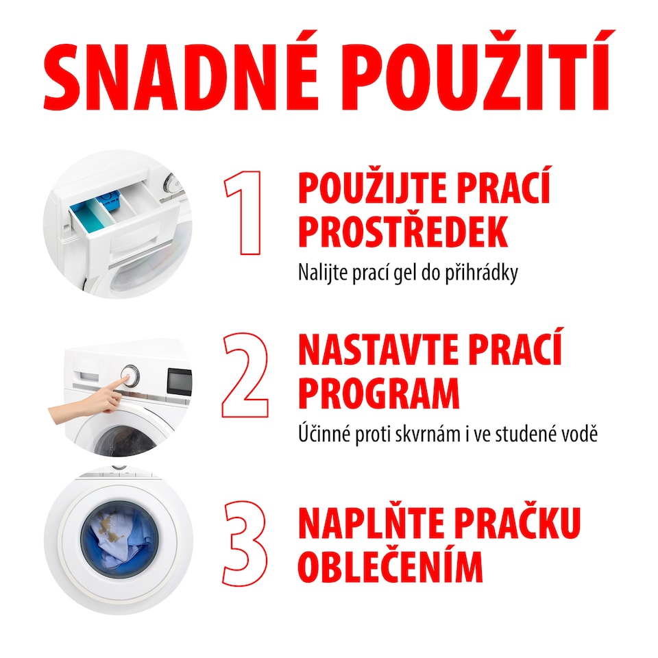 Obrázek 1 pro produkt Persil Deep Clean Color Gel přípravek pro praní prádla 100 praní 4,50l