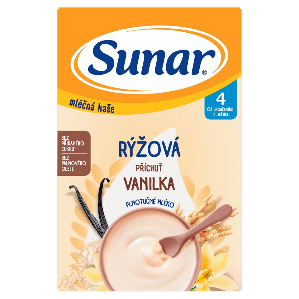 image 1 of Sunar Milk Porridge Rice Flavour Vanilla 210 g