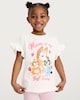 image 4 of Bluey 2-Pack Print T-Shirts  in Cream
