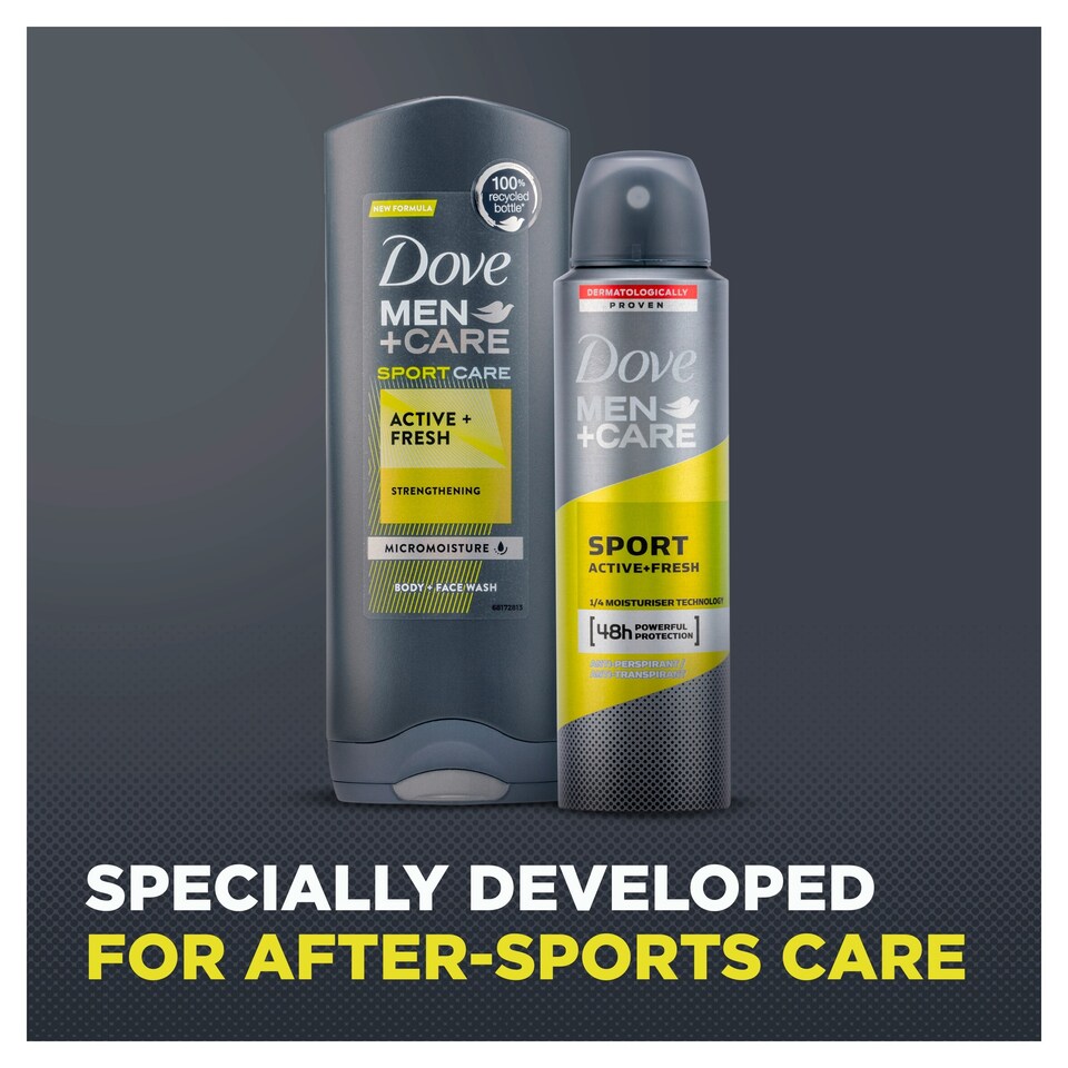 image 1 of Dove Men+Care Sport Active With Band Gift Set