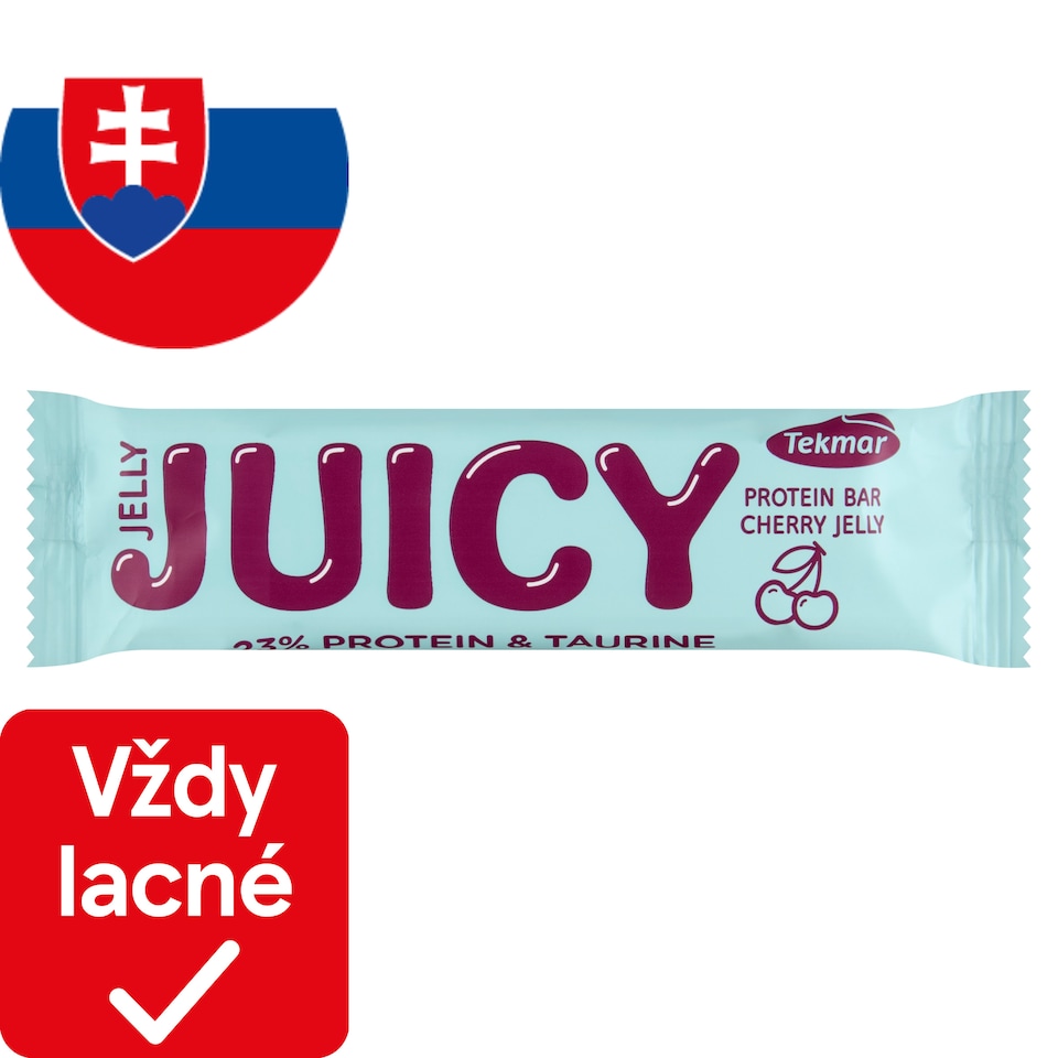 image 1 of Tekmar Juicy Protein Bar with Cherry Jelly in Cocoa Coating 40 g
