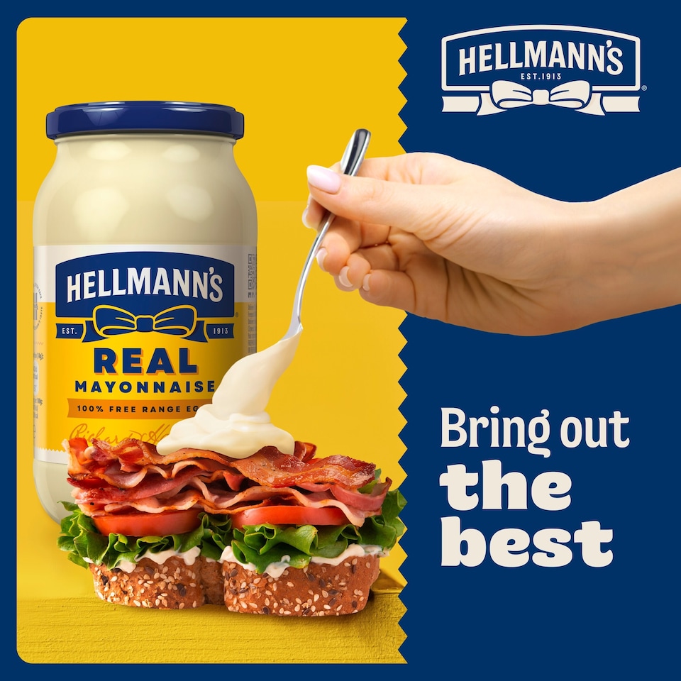 image 1 of Hellmann's Real Mayonnaise Jar 400g