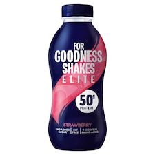 For Goodness Shakes Protein Strawberry Shake 471ml