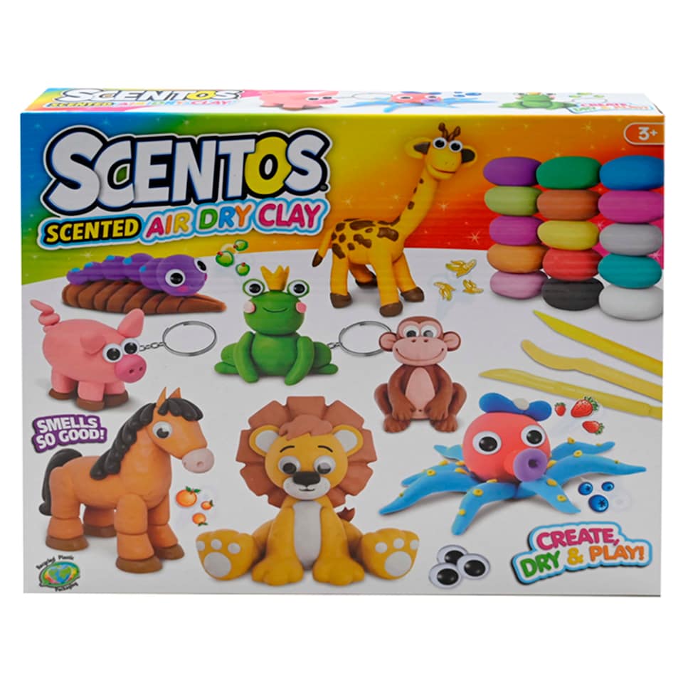 image 1 of SCENTOS Scented Animal Air Dry Clay