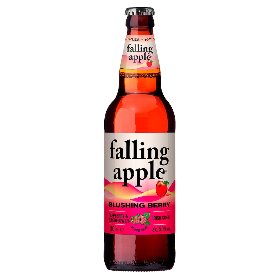 Falling Apple Rasp/Elderf Fruit Cider500ml