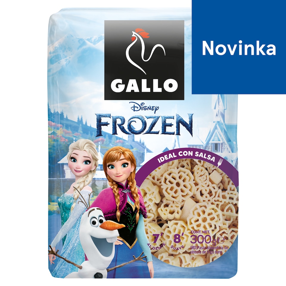 Gallo Frozen Bezvaječné cestoviny semolinové sušené 300 g