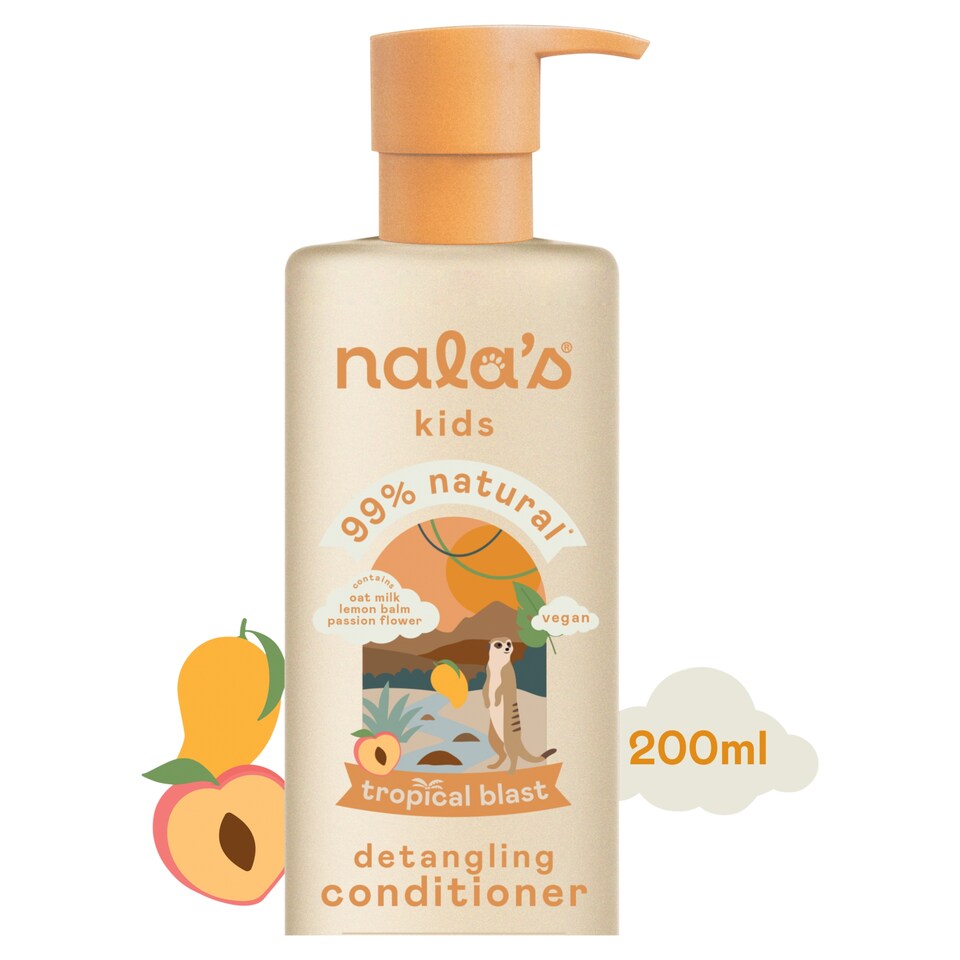 image 1 of Nala's Kids Detangling Conditioner Tropical Blast 200ml
