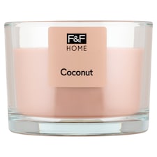 F&F Home Coconut vonná sviečka 300 g