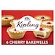 image 1 of Mr Kipling Cherry Bakewell Cake Tarts 6 Pack
