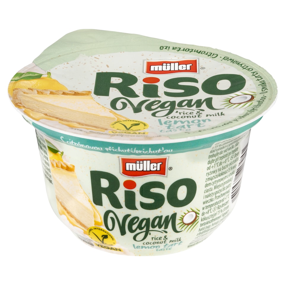 image 1 of Müller Riso Vegan dezert z rýže a kokosového mléka s citrónovou příchutí 160g