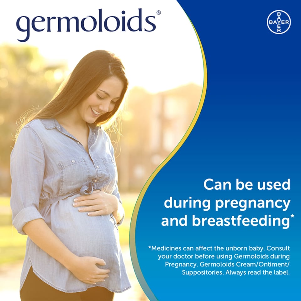 image 1 of Germoloids Triple Action Haemorrhoids Ointment 55ml