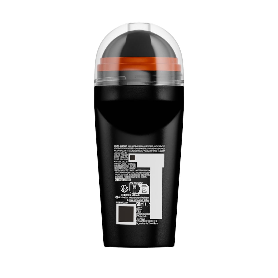 image 1 of L'Oreal Men Expert Carbon Protect Roll-On Deodorant 50ml