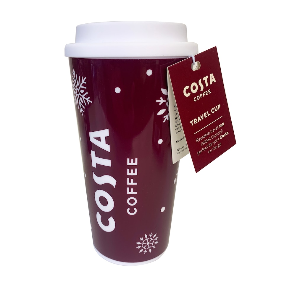 image 1 of Costa Coffee Festive Travel Cup Christmas Gift Assorted