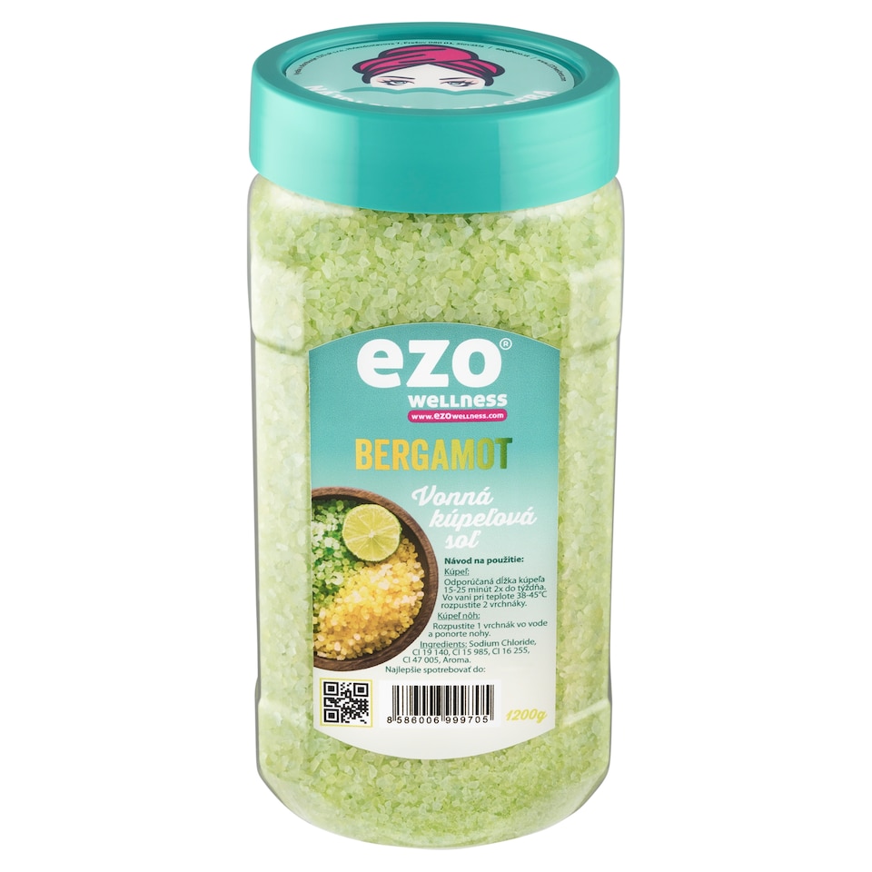 image 1 of Ezo Wellness Bergamot Scented Bath Salt 1200 g