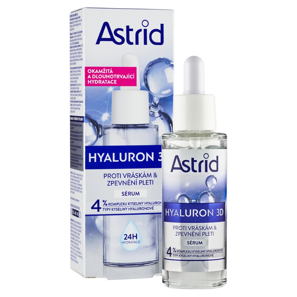 Obrázek 1 pro produkt Astrid Hyaluron 3D sérum proti vráskám & zpevnění pleti 30ml