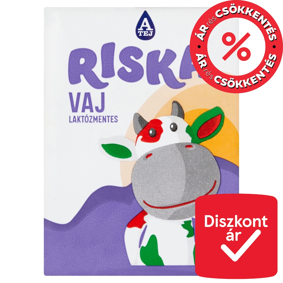 Riska laktózmentes vaj 200 g  1. kép