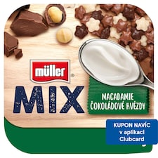 Müller Mix Yogurt with Chocolate Stars 130g