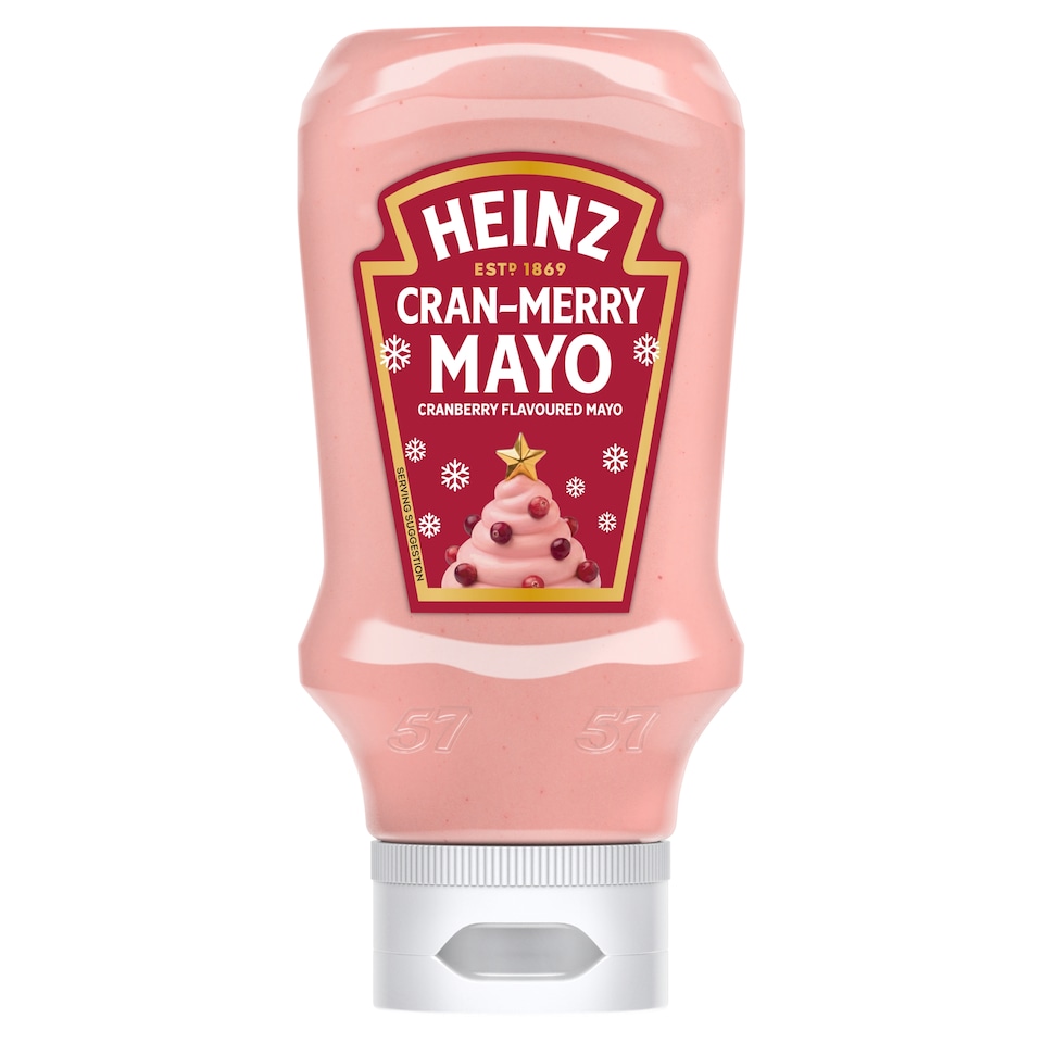 image 1 of Heinz Christmas Cran-merry Cranberry flavoured Mayo 400 ml