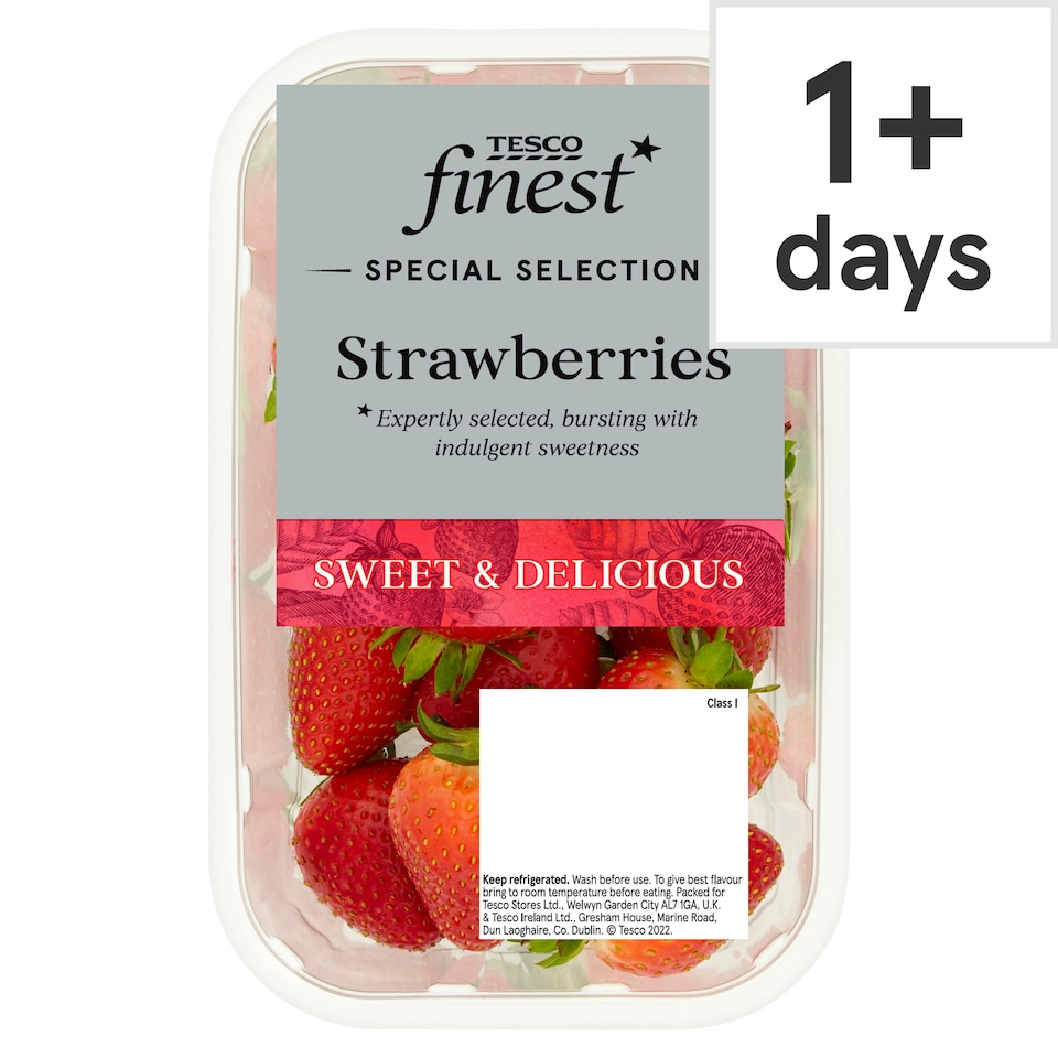 Tesco Finest Strawberries 227G