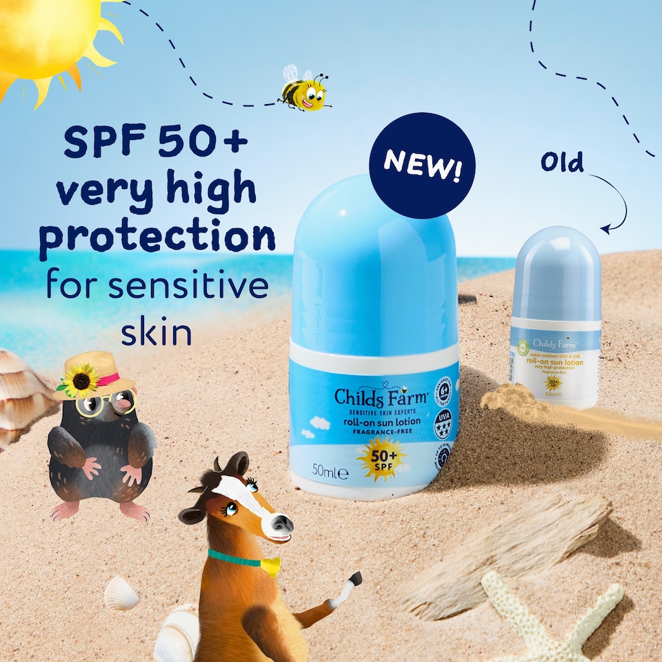 image 1 of Childs Farm SPF50+ Roll On Fragrance-Free 50ml