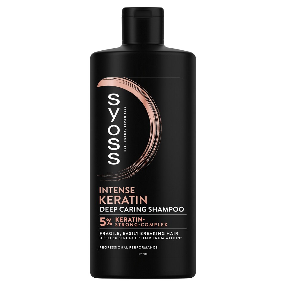 obrázok 1 z Syoss Intense Keratin šampón pre krehké, ľahko sa lámajúce vlasy 440 ml