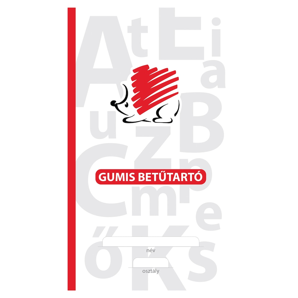 ICO Süni gumis betűtartó