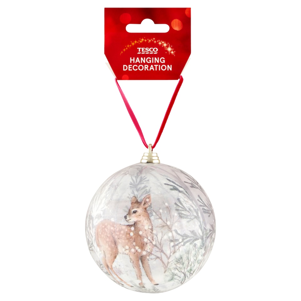 Tesco Decoupage závěsná dekorace 10 cm