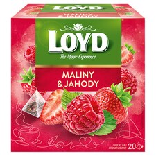 Loyd Flavoured Fruit Tea Raspberry & Strawberry 20 x 2g (40g)