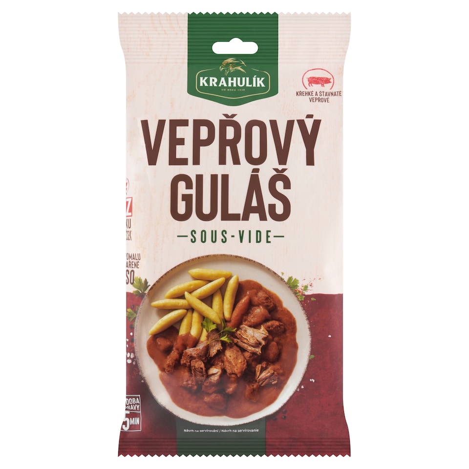 image 1 of Krahulík Pork Goulash Sous-Vide 300g