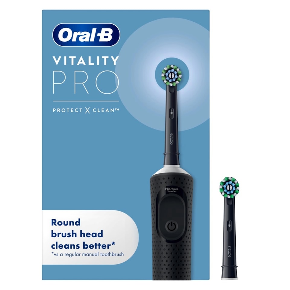 image 1 of Oral-B Vitality Pro Black Electric Toothbrush