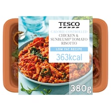 Tesco Calorie Controlled Chicken & Tomato Risotto 380g