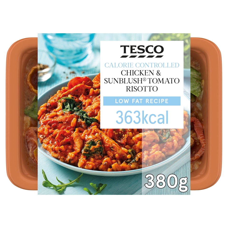 Tesco Calorie Controlled Chicken & Tomato Risotto 380g