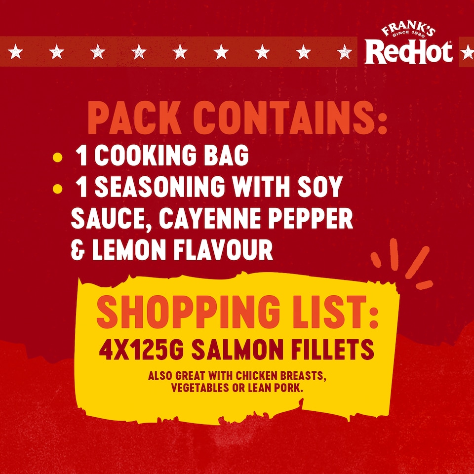 image 1 of Frank's RedHot Citrusy California Style Cook-In-Bag 25G