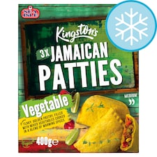 Kingston's Jamaican Patties - Vegetable 400g