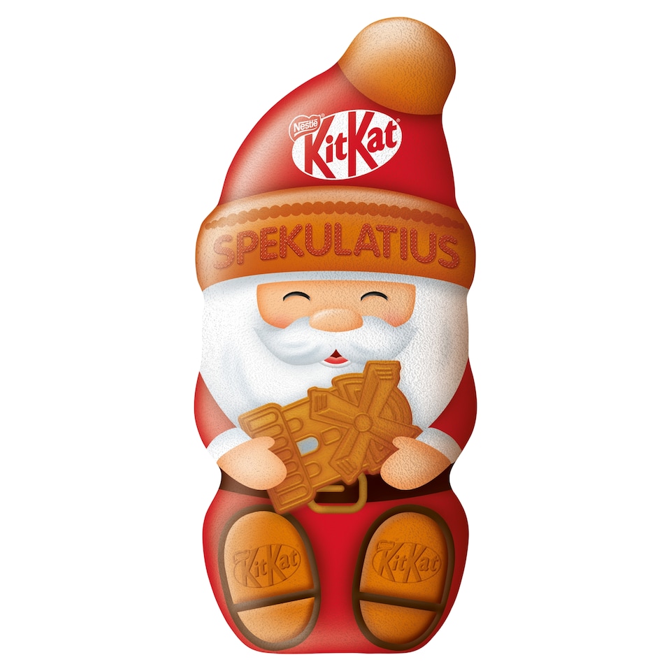 KIT KAT Santa Spekulatius Hollow Figure 85 g
